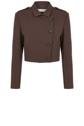 IRO |  Cropped blazer Afternoon | brown 