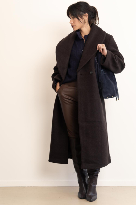 Look Gebreid vest met knoopjes Row