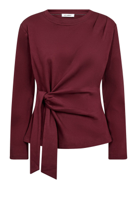 Co'Couture | Wrap top Oriane | bordeaux 