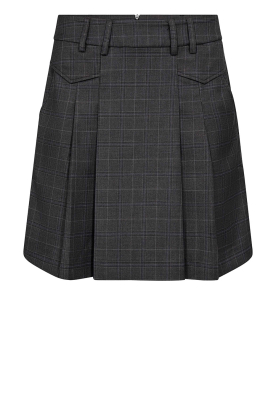 Co'Couture |  Pleated skirt Elora | grey 