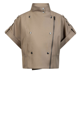 Co'Couture |  Uniform jacket Luna | taupe 