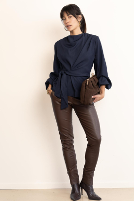 Look Woven wrap top Luna
