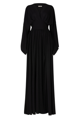 Eve |  Maxi dress with flared sleeve Eve | black 