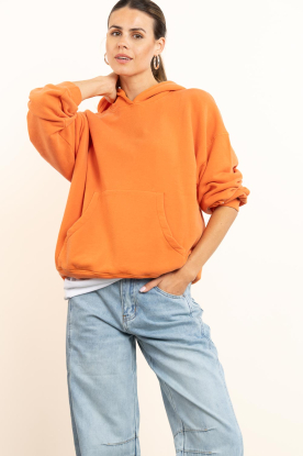 American Vintage |  Soft hoodie sweater Atubay | orange 
