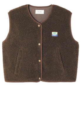 American Vintage |  Teddy waistcoat Hoktown | brown 