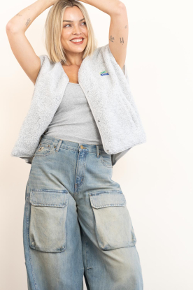 American Vintage |  Teddy waistcoat Hoktown | grey 