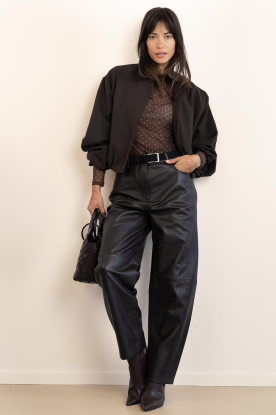 Look Mesh top with rhinestones