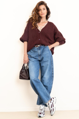 Look Knitted oversized cardigan