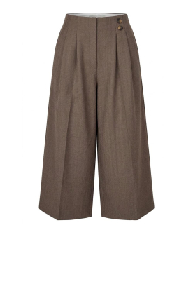 Co'Couture |  Bermuda overknee short Prestan | taupe 