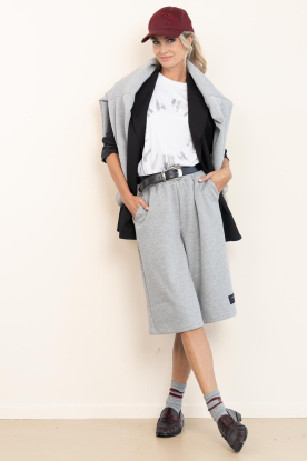 Haute L'Amitié |  Sweater shorts Max | grey 