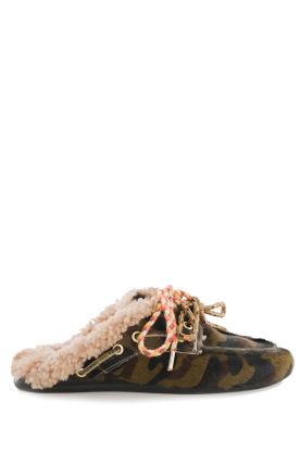 Toral |  Slip-on with camouflage print Blanche | green 