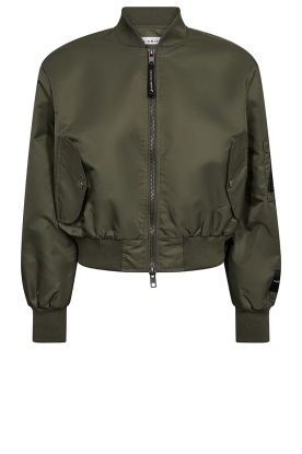 Haute L'Amitié |  Cropped bomber jacket Sally | green 