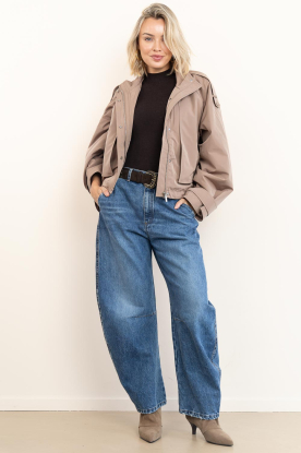 Look Cropped cape trenchcoat Duane