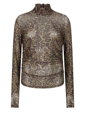Dante6 |  Mesh top with print Casha | animal print 