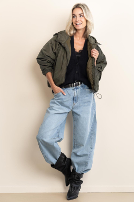 Look Oversized knitted cardigan Lezzard
