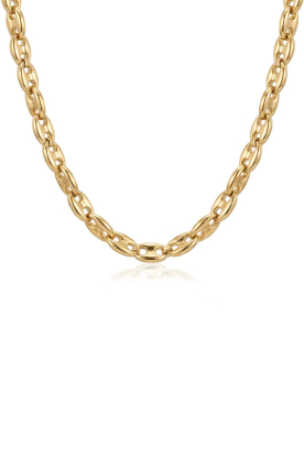 Little Soho | Ketting Bean | goud 