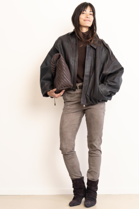 Look Knitted sweater with cut-outs Marenna