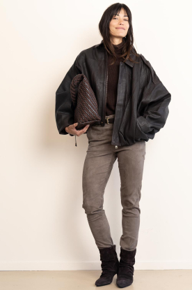 Look Knitted sweater with cut-outs Marenna