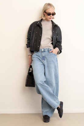 Look Soft sweater with buttons Row
