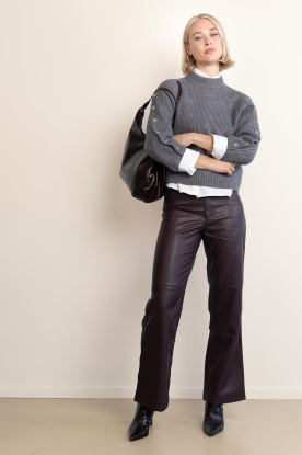 Look Soft sweater with buttons Row