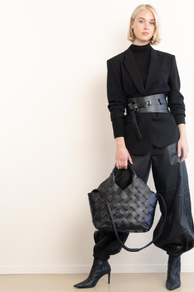 Look Leather balloon pants Jasmin